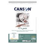 Blocco Canson C A'' Grain Spiralato A3+ 125 Gr 30fogli