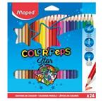 Maped 183224 pastello colorato 24 pezzo(i)