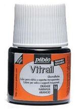 Pebeo Colore Vitrail Trasparente 45 Ml 016-Arancio