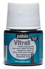 Pebeo Colore Vitrail Trasparente 45 Ml 017-Turchese