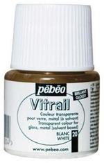 Pebeo Colore Vitrail Trasparente 45 Ml 020-Bianco