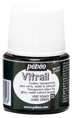 Pebeo Colore Vitrail Trasparente 45 Ml 035-Verde Scuro