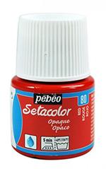 Pebeo Setacolor Ml45 Opaco 080-Cioccolato Moire