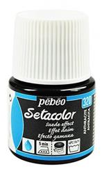 Pebeo 320-Antracite Colore Per Il Tessuto Setacolor Effetto Daime - Flock Ml.45