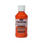 Vernice acrilica lucida per pouring - Arancione - 118 ml