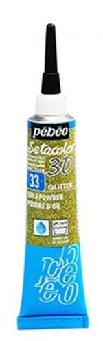 Pebeo Setacolor 3d 20 Ml Effetto Glitter 033-Oro Polvere