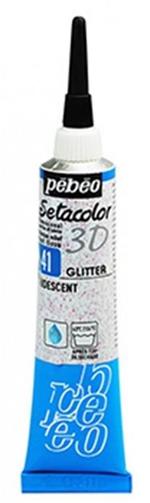 Pebeo Setacolor 3d 20 Ml Effetto Glitter 041-Iridescente
