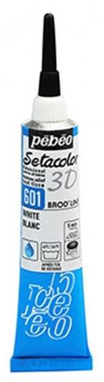 Pebeo Setacolor 3d 20 Ml Effetto Brod'Line 601-Bianco