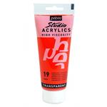 Pittura acrilica trasparente - Red vermilion - 100 ml