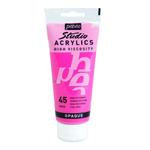 Pittura acrilica opaca - Rosa brillante - 100 ml