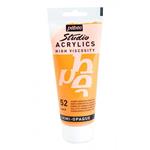 Pittura acrilica semi-opaca - Giallo cadmio - 100 ml