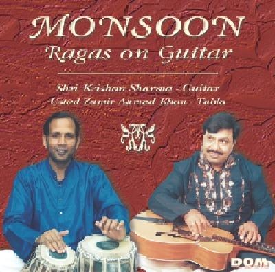 Monsoon Ragas On Guitar - CD Audio