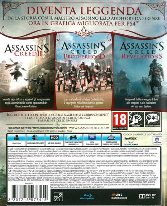 Assassin's Creed: The Ezio Collection - PS4 - 7