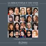 Catalogue sonore La Bibliothèque des Voix 2019-2020