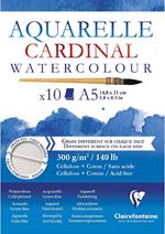 Blocco Acquarello Clairefontaine Cardinal A5 300 Gr 10 Fogli