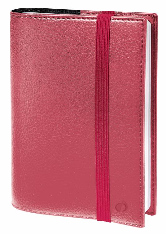 Agenda settimanale 2025, Quo Vadis, 13 mesi, Time&Life POCKET, con rubrica, rosa cangiante, con elastico - 10 x 15 cm - 4