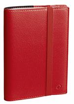 Agenda settimanale 2024, Quo Vadis, 13 mesi, Time&Life LARGE, con rubrica, multingue, rosso, con elastico - 16 x 24 cm