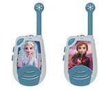 Disney Frozen 2 Elsa-Walkie-Talkies digitali-Portata 2km, Morse Luminoso, Clip da Cintura, Batteria, Blu, Colore, TW25FZ