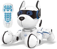 LEXIBOOK Power Puppy Junior Il mio piccolo cane robot interattivo  intelligente con telecomando 