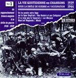 Chansons Sous L'occupation vol.1