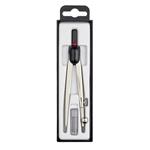 Rotring S0676530 compasso Nero, Acciaio inossidabile