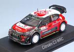 Citroen C3 Wrc #7 9Th Poland Rally 2017 A. Mikkelsen / A. Jaeger 1:43 Model Nv155363