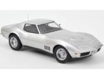 NOREV NV189032 CHEVROLET CORVETTE COUPE'' 1969 SILVER 1:18 Modellino