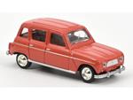 NOREV NV310940 RENAULT 4L 1966 ESTEREL RED 1:64 Modellino