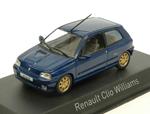 Renault Clio Williams 1996 Blue 1:43 Model NV517521