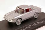 Alpine A108 Coupè 2+2 1961 Silver 1:43 Model Nv517821