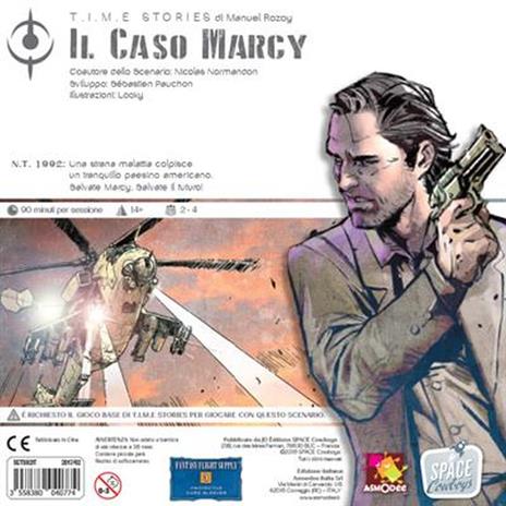 T.I.M.E Stories - Il Caso Marcy. Esp. - ITA. Gioco da tavolo - 3