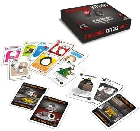 Exploding Kittens VM18 - Base - ITA. Gioco da tavolo - 4