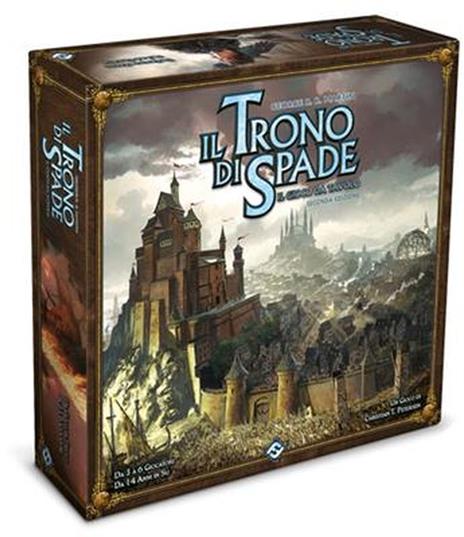 Il Trono di Spade il Gioco da Tavolo 2nd Ed.. Base - ITA. Gioco da tavolo -  Asmodee - Il Trono di Spade - Giochi di ruolo e strategia - Giocattoli