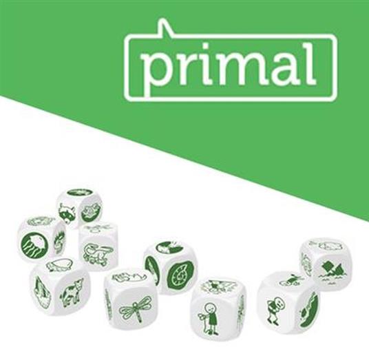 Rory's Story Cubes Primal (verde scuro). Base - Multi (ITA). Gioco da tavolo - 4