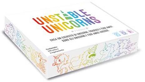 Unstable Unicorns. Base - ITA. Gioco da tavolo - Asmodee - Giochi di ruolo  e strategia - Giocattoli