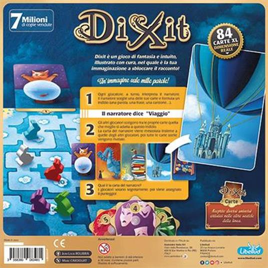 Dixit - Base - ITA. Gioco da tavolo - Asmodee - Dixit - Giochi di ruolo e  strategia - Giocattoli | laFeltrinelli