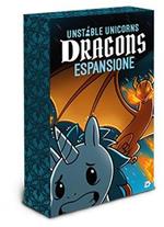 Unstable Unicorns - Dragons (Pack Espansione). Esp. - ITA. Gioco da tavolo