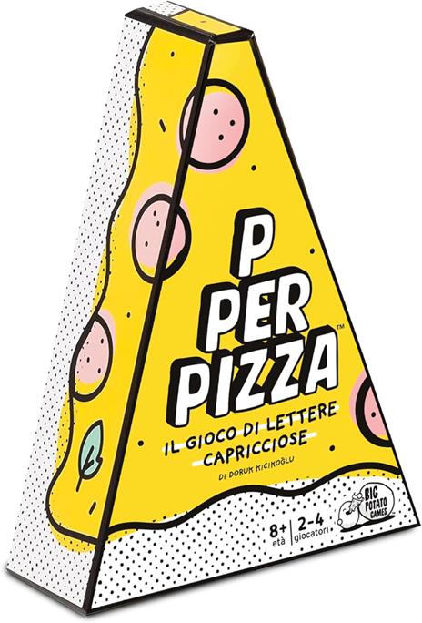 P per Pizza - Base. Gioco da tavolo