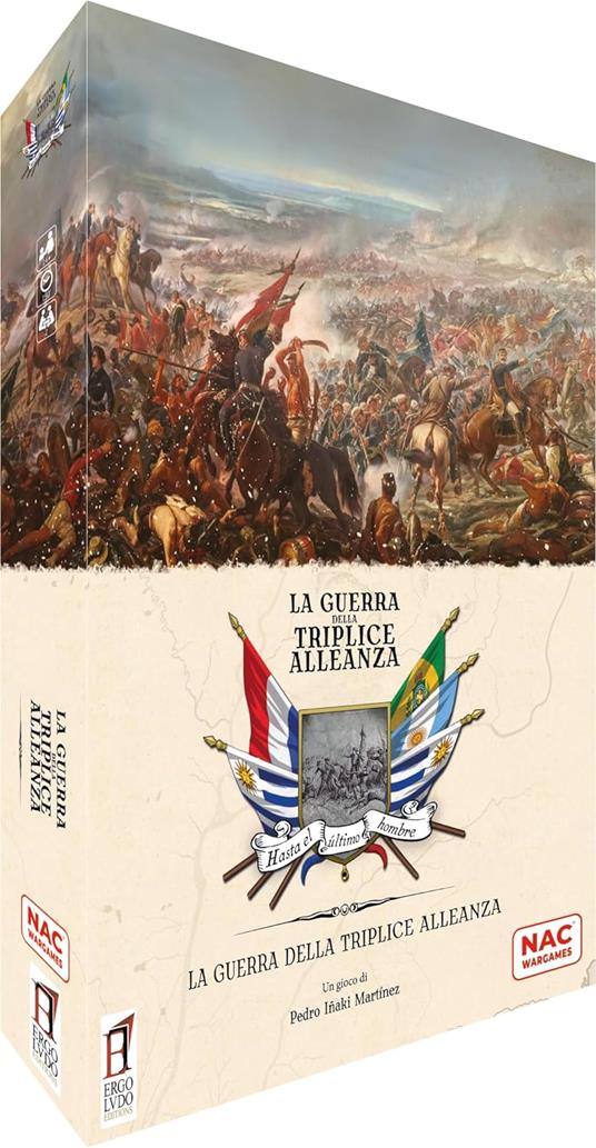 Asmodee - La Guerra della Triplice Alleanza - Gioco da Tavolo, 2 Giocatori, 14+ Anni, Edizione in Italiano