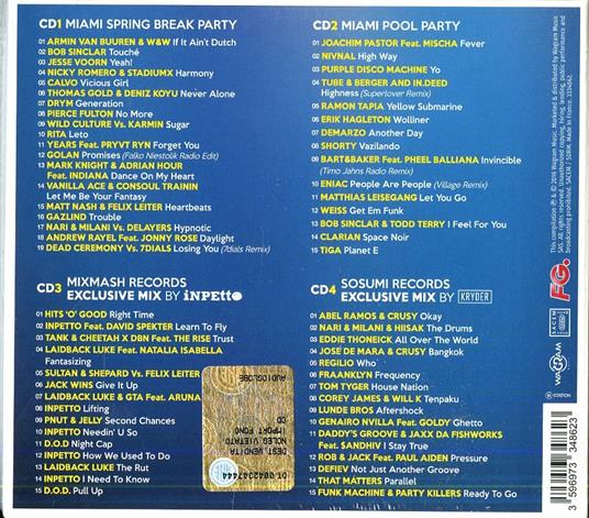 Miami Fever 2016 - CD Audio - 2