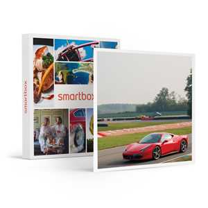 Idee regalo SMARTBOX - Castelletto di Branduzzo: 3 emozionanti giri alla guida di una Ferrari 458 - Cofanetto regalo Smartbox