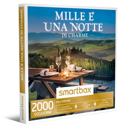 SMARTBOX - Mille e una notte di charme - Cofanetto regalo - 1 o 2 notti con  colazione e possibilità di cena - Smartbox - Idee regalo | Feltrinelli