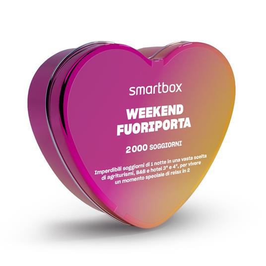 SMARTBOX - Weekend fuoriporta - Cofanetto regalo - 1 notte con colazione o  1 notte con colazione e 1 momento relax per 2 persone - Smartbox - Idee  regalo | Feltrinelli