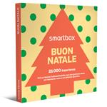 SMARTBOX - Buon Natale - Cofanetto regalo - 1 cena o 1 trattamento benessere o 1 attività sportiva per 1 o 2 persone