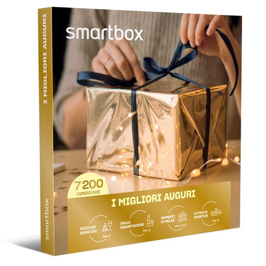 SMARTBOX I migliori auguri Cofanetto regalo 1 sfiziosa degustazione o 1  momento relax o 1 attività sportiva 1 o 2 persone - Smartbox - Idee regalo  | Feltrinelli
