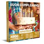 SMARTBOX - Buon compleanno - Cofanetto regalo - 1 degustazione o 1 momento benessere o 1 attività di svago per 1 o 2 persone