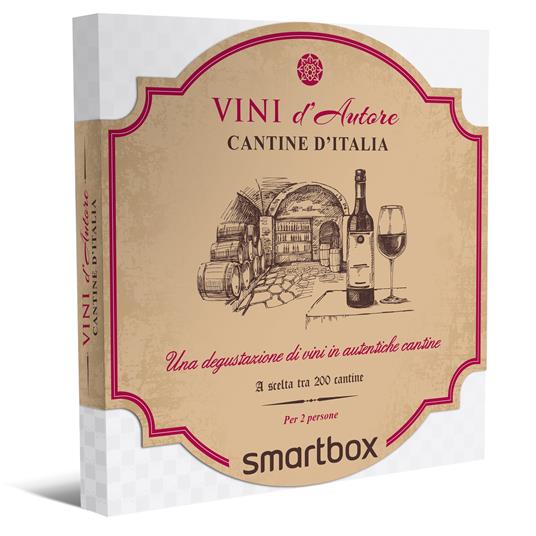 SMARTBOX - Cantine d'Italia - Cofanetto regalo - 1 degustazione di vini per  2 persone - Smartbox - Idee regalo | laFeltrinelli