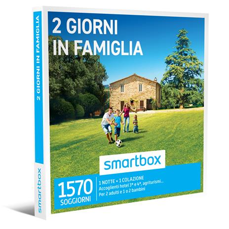 SMARTBOX - 2 giorni in famiglia - Cofanetto regalo - 1 notte con colazione  per 2 adulti e 1 o 2 bambini - Smartbox - Idee regalo | Feltrinelli
