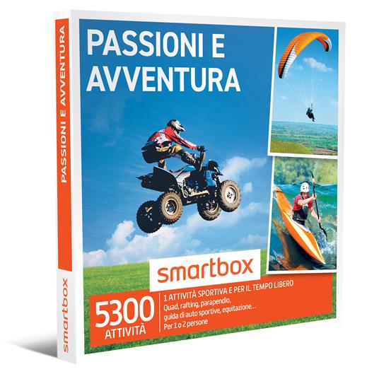 SMARTBOX - Passioni e avventura - Cofanetto regalo - 1 attività sportiva  per 1 o 2 persone - Smartbox - Idee regalo | Feltrinelli