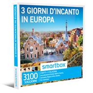 SMARTBOX - 3 giorni d'incanto in Europa - Cofanetto regalo - 2 notti con colazione per 2 persone